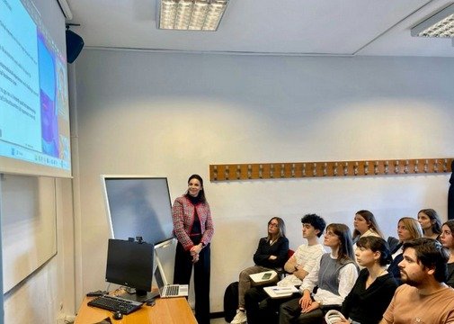 Lezione all Università La Sapienza di Roma